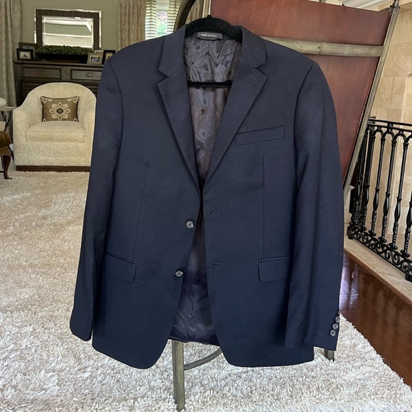 Ralph Lauren Slim Fit 38R Black Men’s Blazer Sport Coat - Picture 1 of 3